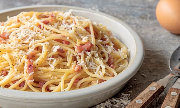 Massa à carbonara
