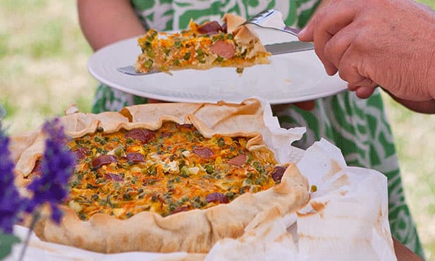 Tarte de legumes