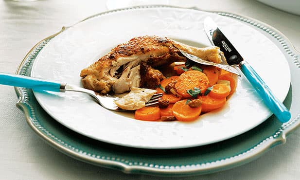 Pernas de frango grelhadas