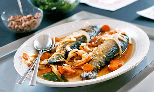 Trutas de escabeche