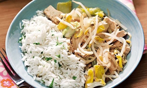 Tofu aromático