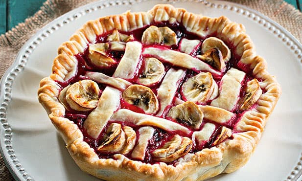 Tarte de frutos vermelhos