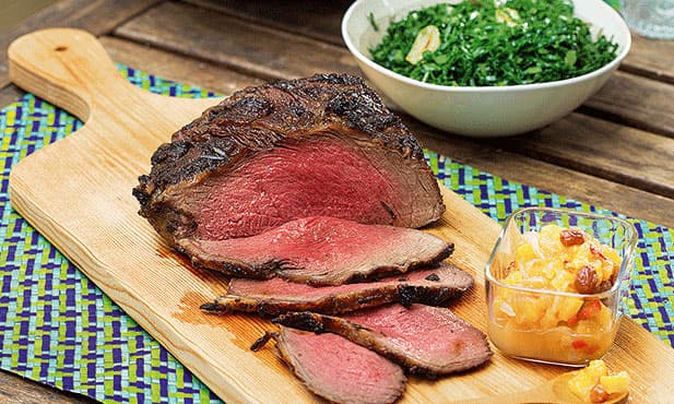 Picanha com chutney
