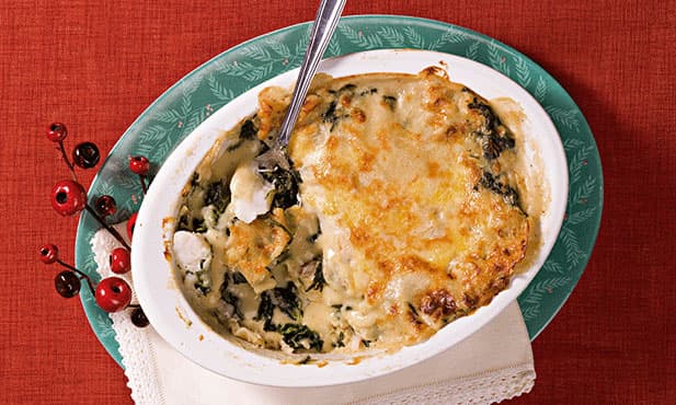 Lasanha de bacalhau