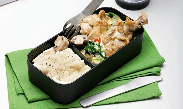 Frango com cogumelos