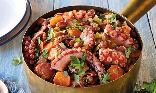 Feijoada de polvo