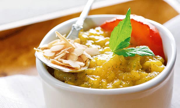 Mousse de dióspiros