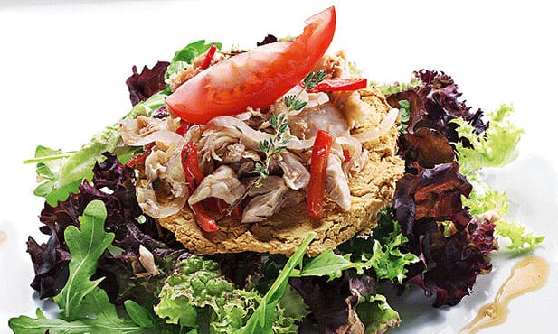 Salada de coelho