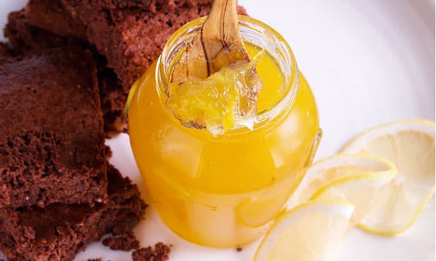 Doce de limão com gengibre