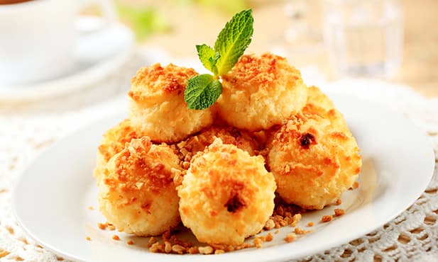 Bolinhos de coco