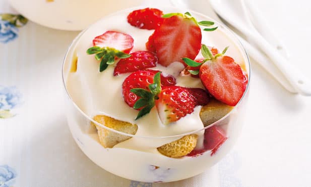 Tiramisu de morango