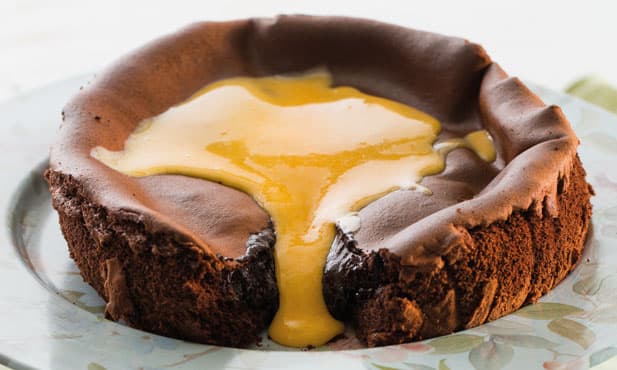 Pão-de-ló de chocolate