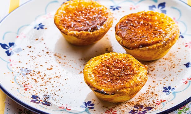 Pastel de nata caseiro