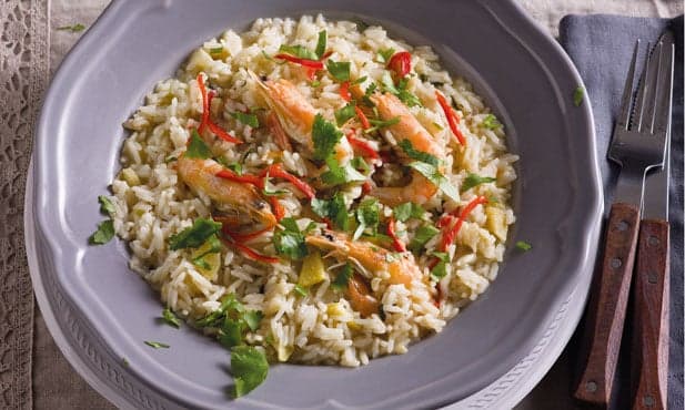 Arroz de camarão