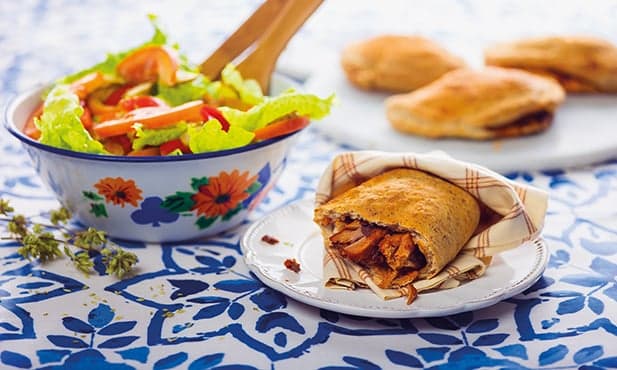 Calzone de sardinha