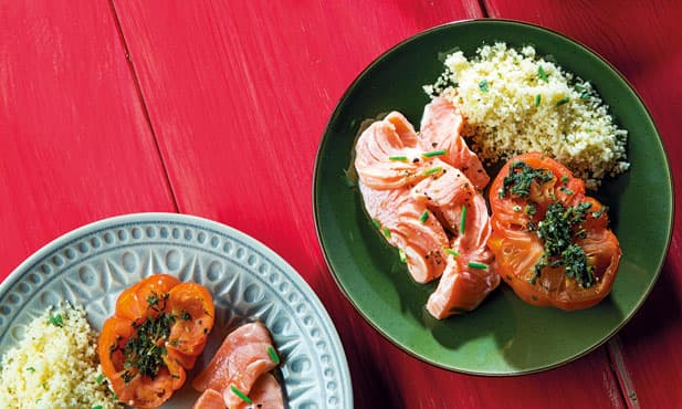 Carpaccio de salmão