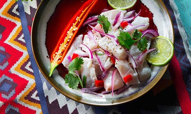 Ceviche de dourada