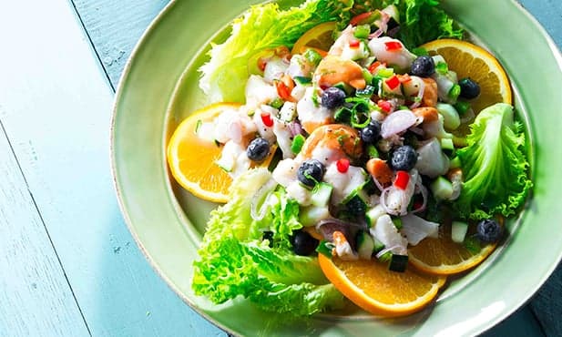 Ceviche de vieiras