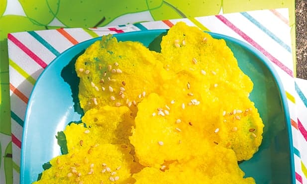 Chips de arroz