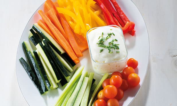 Dip de vegetais