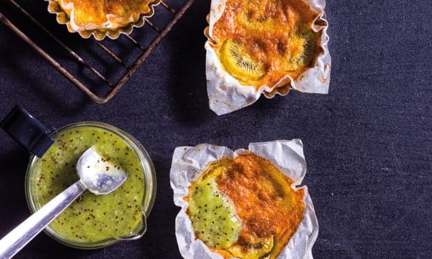 Clafoutis de kiwi