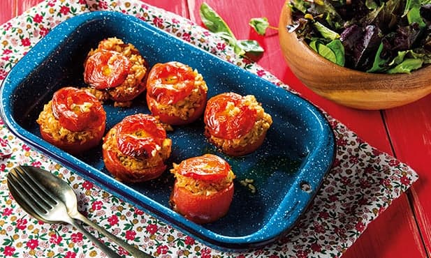 Tomate recheado à grega