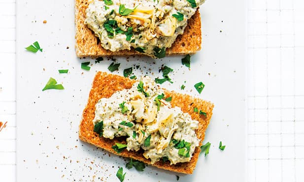 Canapés de amêijoa