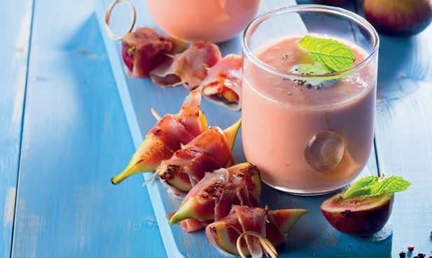 Sopa picante de tomate