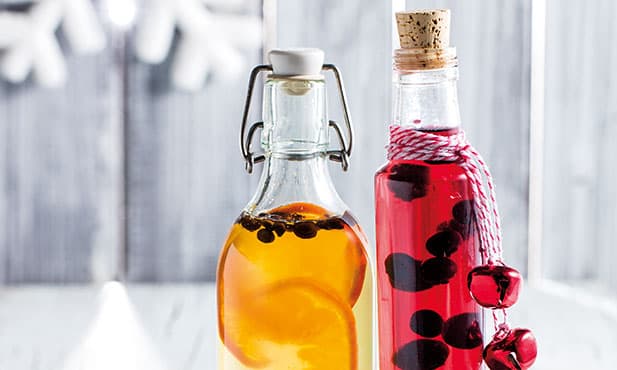 Licor de clementina com aroma de café