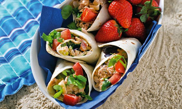 Wraps de atum