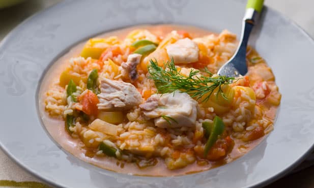 Arroz malandro de cherne