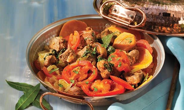 Cataplana de borrego