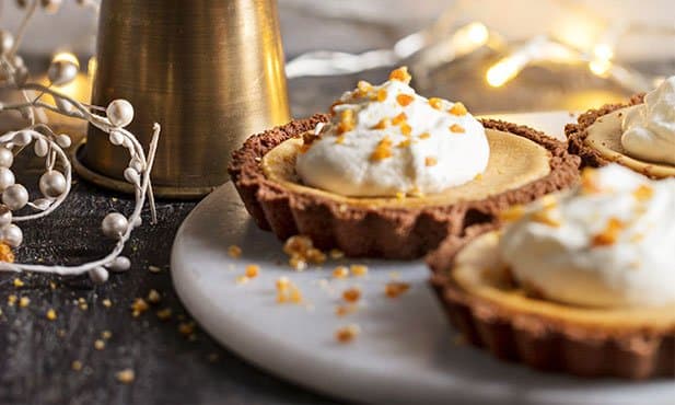 Tartelettes de manteiga de amendoim