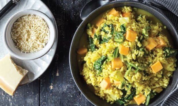 Risotto de couve-portuguesa com...