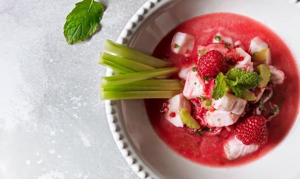 Ceviche de corvina