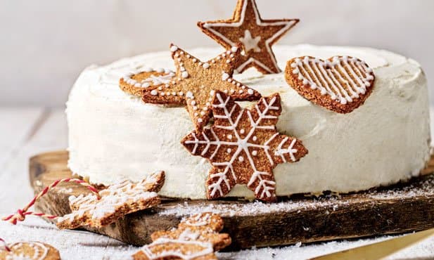 Bolo de fruta e especiarias