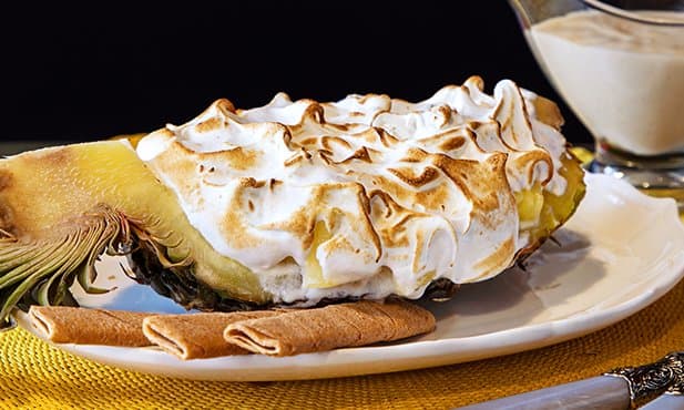 Abacaxi com merengue
