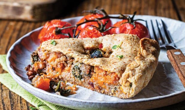 Empada de quinoa