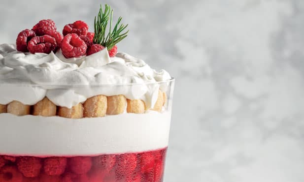 Trifle com mascarpone