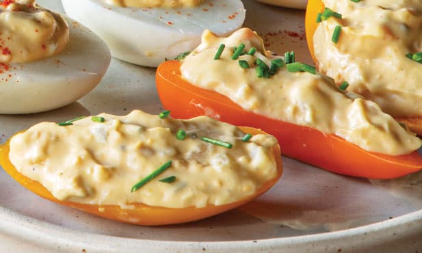 Mini-pimentos recheados