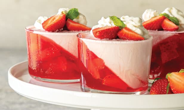 Doce de morango e mascarpone
