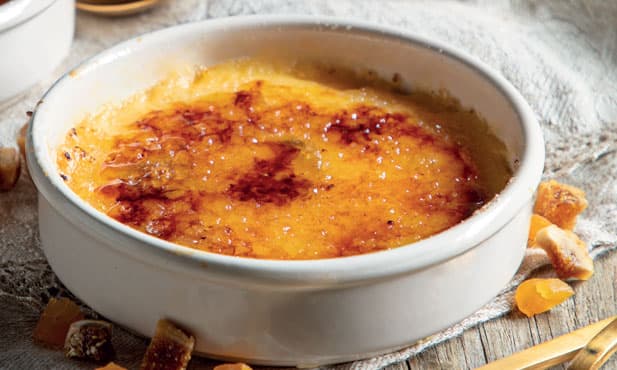 Crème brûlée com Moscatel