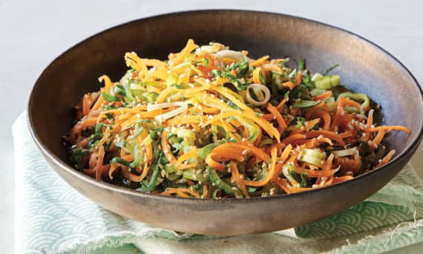 Salada asiática de pepino