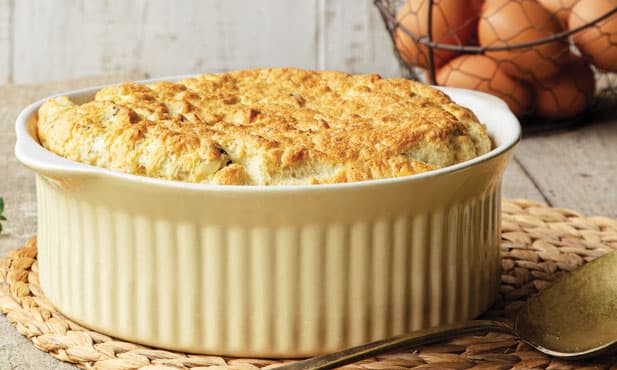 Soufflé de bacalhau com azeitona e...