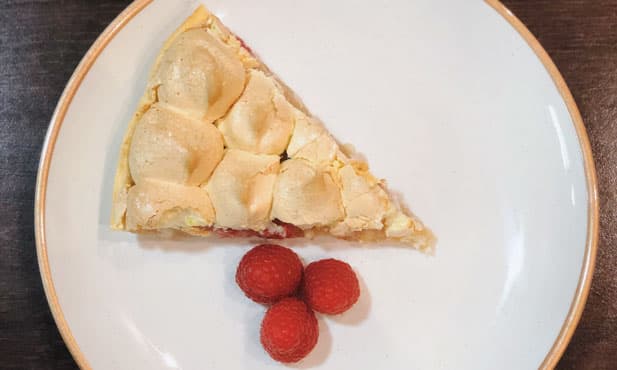 Tarte de marmelo merengada