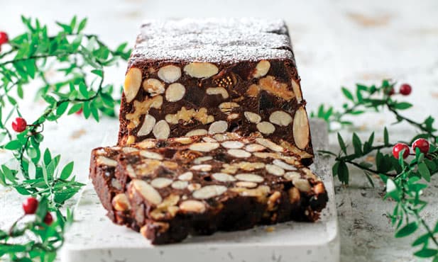 Panforte de chocolate
