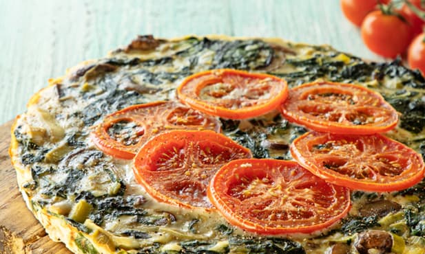 Quiche vegetariana