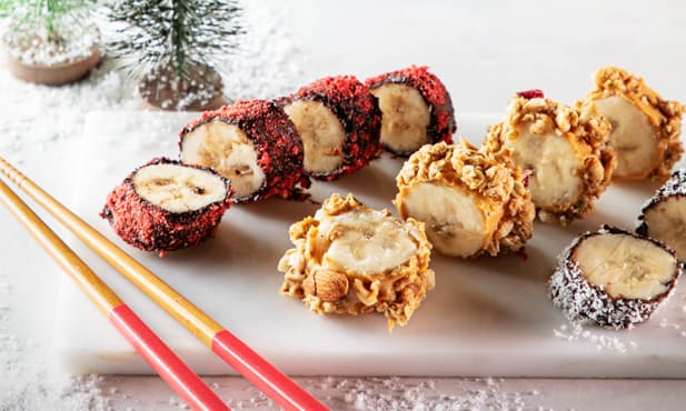 Sushi de banana